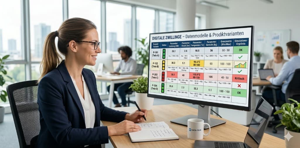 Digitale Zwillinge und Simulation
